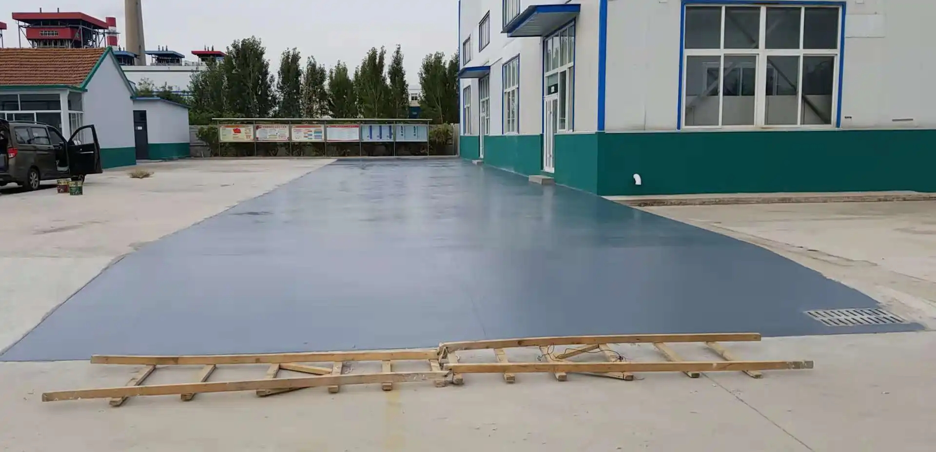 宝坻车间厂房地坪漆修补翻新